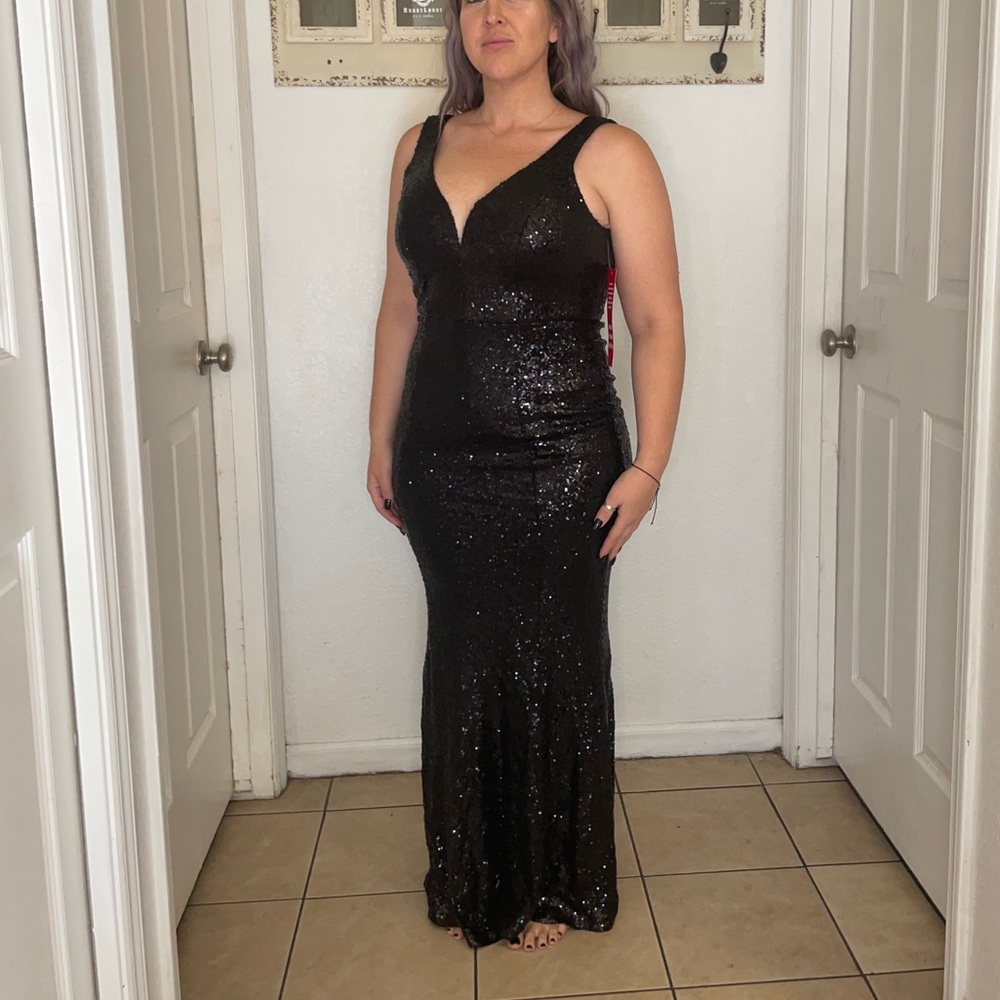 Size 11/12 sequins dress NWT